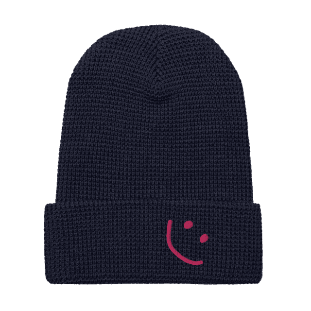 Smile Waffle beanie