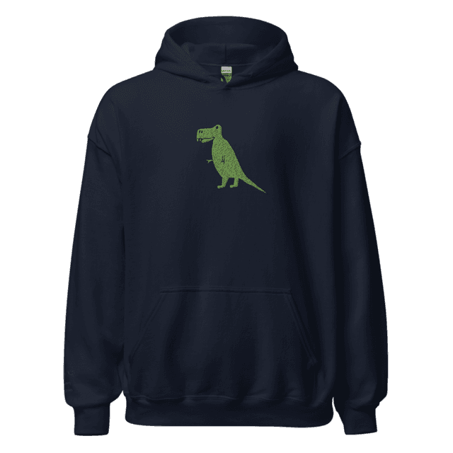 Green T-rex Hoodie