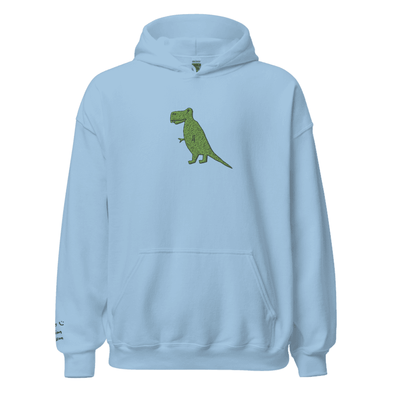 Green T-rex Hoodie