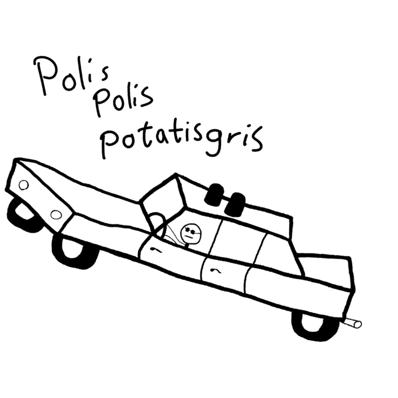 Polis polis T-shirt