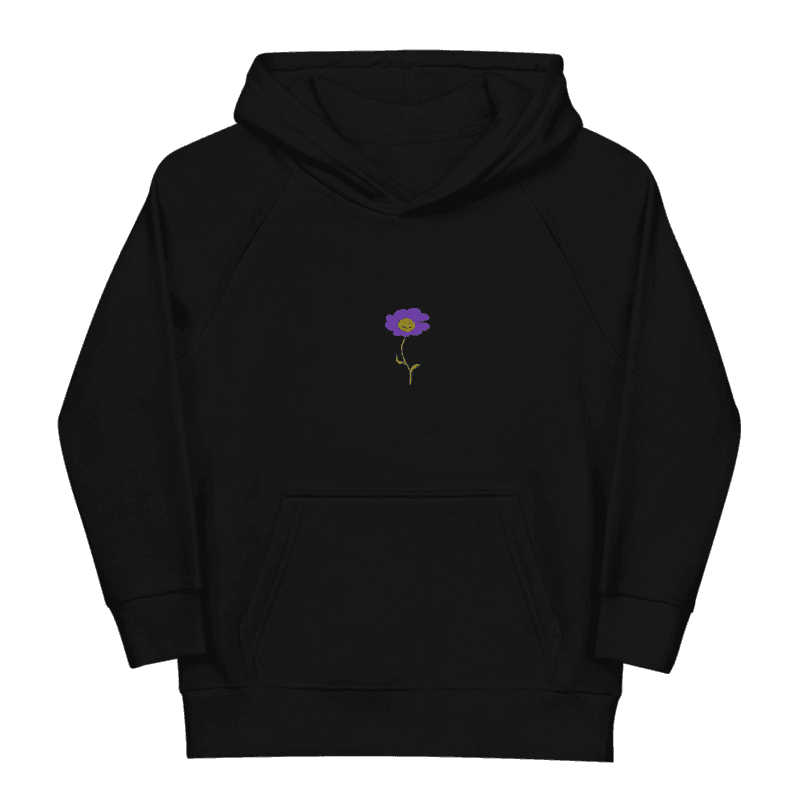 Flower Kids eco hoodie