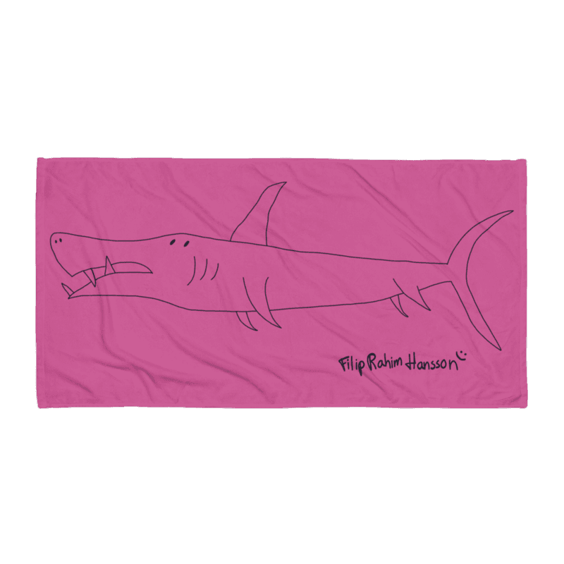  Sharky Pink Towel