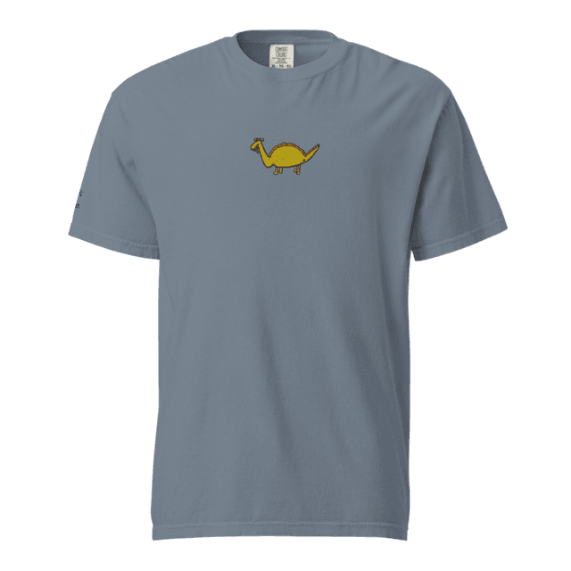 Dino Unisex garment-dyed heavyweight t-shirt