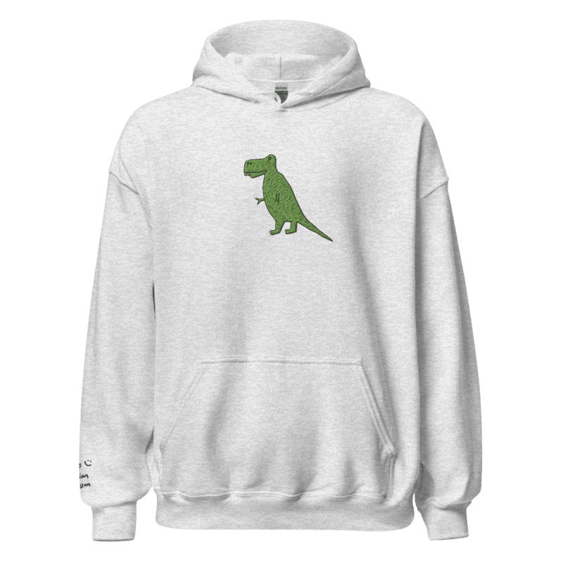 Green T-rex Hoodie