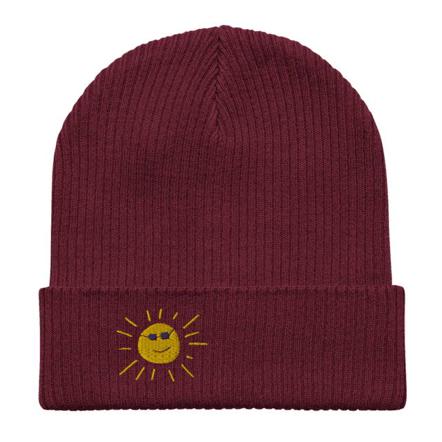 Sun Organic ribbed beanie