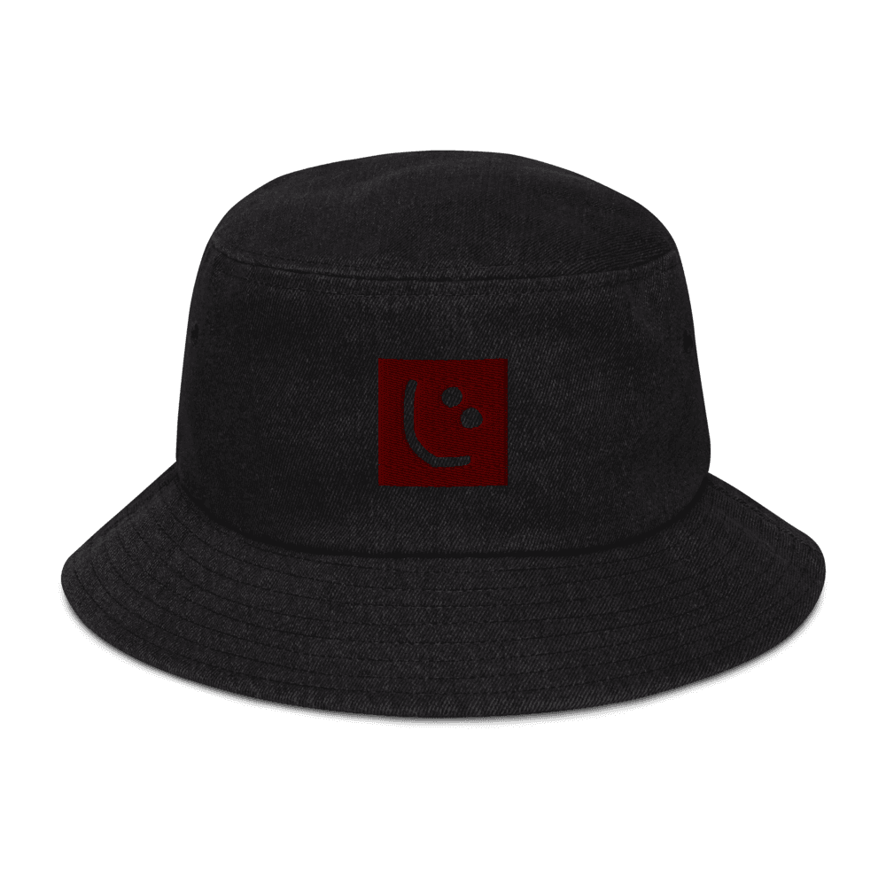 Denim Bucket Hat (Black)