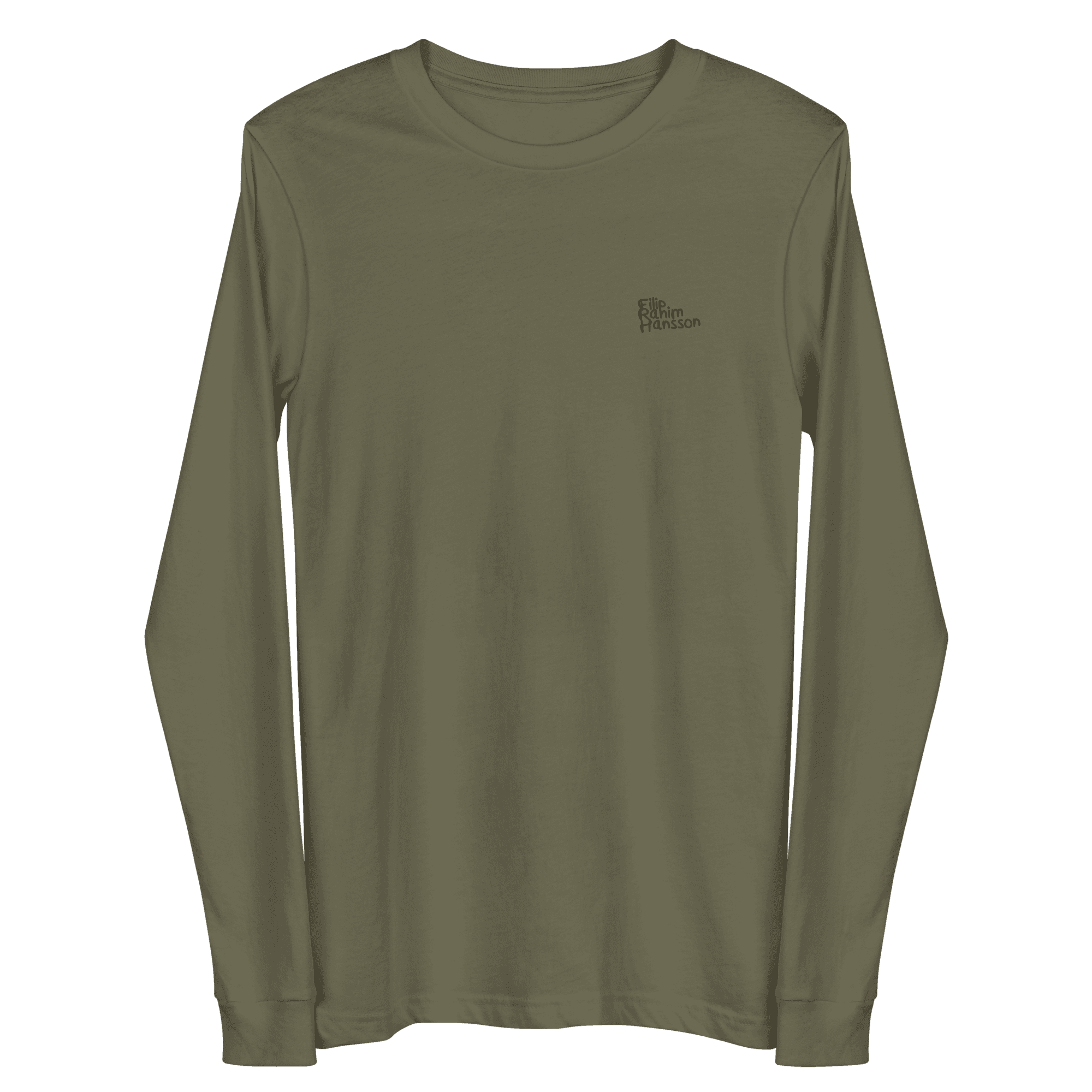 Unisex Long Sleeve Tee (Military Green)